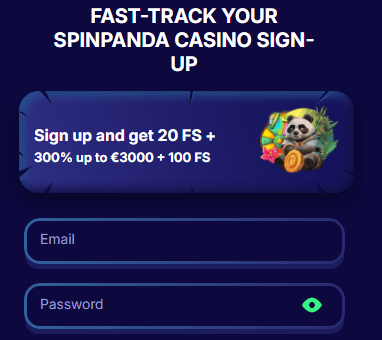 SpinPanda casino login 